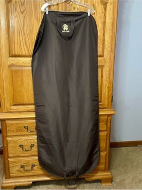 Roberto Cavalli VTG‎ Designer Garment Dust Bag 58 x 23 Travel Dress Cover Brown